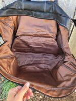 Rustic travel bags carryon bags leather western vintage distressed leather bags ranch hand store (20)