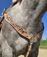 ranch hand headstall leather bridle black leather light leather bridle weaver leather bridle american bridle (32)