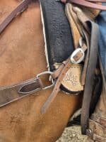 Ranch Hand HEadstall Leather Bridle Western breast collar roughout leather breast collar for sale (4)