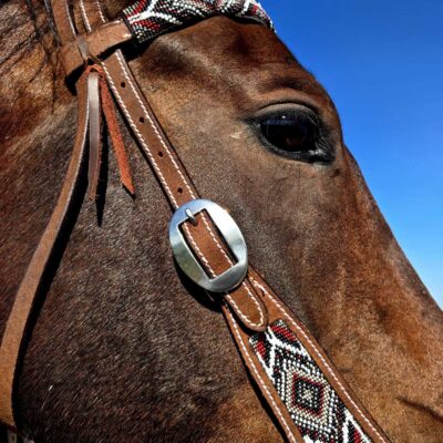 Ranch Hand western headstalls western bridle premium western bridles leather high quality western tack (3)