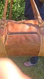 WESTERN DUFFEL BAGS Western travel bags western gym bag mens leather bag tooled leather bags (12)