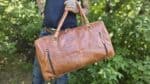 WESTERN DUFFEL BAGS Western travel bags western gym bag mens leather bag tooled leather bags (6)