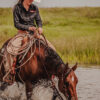 western metal ring bridle