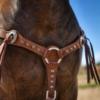 Outlaw Silver Concho Breast Collar - view 3