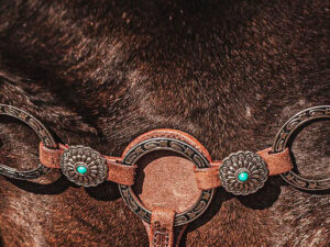 western metal ring headstall metal ring breast collar western horse tack ranch hand premium wenster bridle metal rings twisted iron (14)