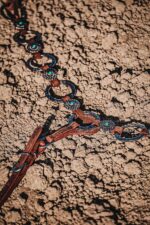 western metal ring headstall metal ring breast collar western horse tack ranch hand premium wenster bridle metal rings twisted iron (20)