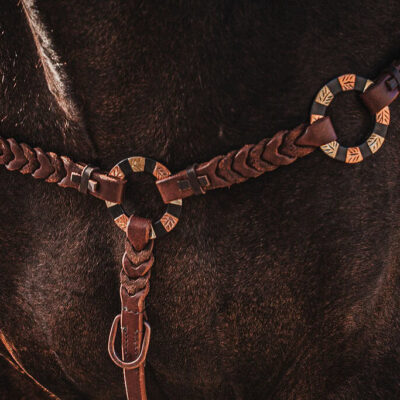 western metal ring headstall metal ring breast collar western horse tack ranch hand premium wenster bridle metal rings twisted iron (23)