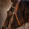 Turquoise Breeze Browband Headstall - view 10