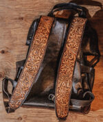 leather diaper backpack diaper bag western backpack handmade ranch hand (1)