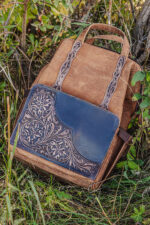 Cowgirl western diaper bag handmade from premium leather (3)