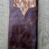 Roper Wallet - Cowhide Men’s Leather Wallet - Handmade Western Wallet - view 3