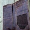 Roper Wallet - Cowhide Men’s Leather Wallet - Handmade Western Wallet - view 4