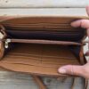 Cowhide Clutch - Leather & Hair-On Hide Wristlet - Western Style Bag - view 5
