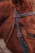 Turquoise Breeze Browband headstall ranch hand not optimized (8)
