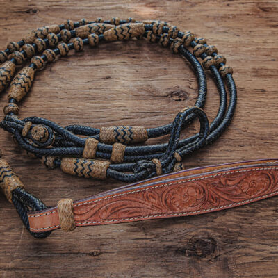 Web Res Leather Dog Collars Leopard headstalls romel reins ranch hand western (40)