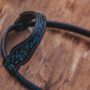 Black Breeze - One Ear Leather Headstall - view 5