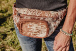 Western fanny packs cowhide fanny pack cowhide fanny hair on sling bag over the shoulder fanny pack leather soft leather fanny pack (5)