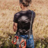 Cayenne Leather Purse - Western Crossbody Bag - view 3