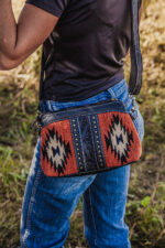 burnt orange cayenne duffel bag duffle bag travel bag myra bags american darling bags (5)