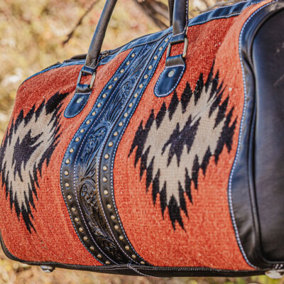 burnt orange cayenne duffel bag duffle bag travel bag myra bags american darling bags (6)