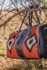 burnt orange cayenne duffel bag duffle bag travel bag myra bags american darling bags (7)