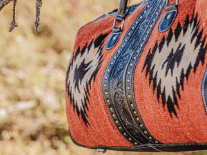 burnt orange cayenne duffel bag duffle bag travel bag myra bags american darling bags (8)