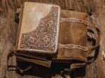 leather diaper backpack diaper bag western backpack handmade ranch hand (1)