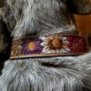 Prairie Bloom Dog Collar - Leather Dog Collar - view 6