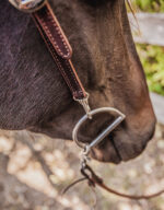 ranch hand breast collar western headstall weaver leather bridle NRS headstall (32)