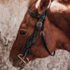 ranch hand breast collar western headstall weaver leather bridle NRS headstall (33)