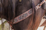 ranch hand breast collar western headstall weaver leather bridle NRS headstall (46)