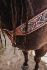 ranch hand breast collar western headstall weaver leather bridle NRS headstall (48)