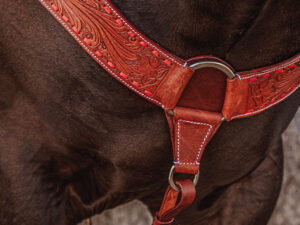ranch hand breast collar western headstall weaver leather bridle NRS headstall (60)