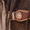ranch hand breast collar western headstall weaver leather bridle NRS headstall (73)