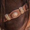 ranch hand breast collar western headstall weaver leather bridle NRS headstall (77)