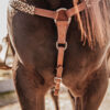 Leopard Print Beaded Breast Collar - Beaded Breast Collar - view 5