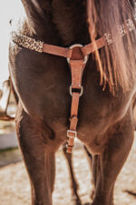 ranch hand breast collar western headstall weaver leather bridle NRS headstall (83)