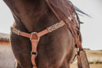 ranch hand breast collar western headstall weaver leather bridle NRS headstall (84)