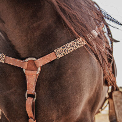 ranch hand breast collar western headstall weaver leather bridle NRS headstall (84)