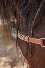 ranch hand breast collar western headstall weaver leather bridle NRS headstall (86)