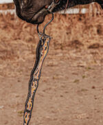 western split reins headstall leather bridle browband sunflower bridle ranch hand (20)