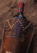 Western christmas stocking hair on cowhide christmas socks wester n cowhide stockings leather stockings (10)