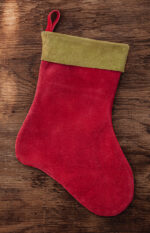 Western christmas stocking hair on cowhide christmas socks wester n cowhide stockings leather stockings (18)