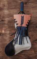 Western christmas stocking hair on cowhide christmas socks wester n cowhide stockings leather stockings (20)