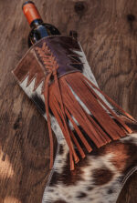 Western christmas stocking hair on cowhide christmas socks wester n cowhide stockings leather stockings (25)