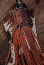 Western christmas stocking hair on cowhide christmas socks wester n cowhide stockings leather stockings (26)