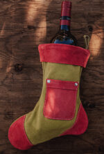 Western christmas stocking hair on cowhide christmas socks wester n cowhide stockings leather stockings (29)