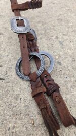 gunmetal antique metal ring bridle metal ring breast collar irvine tack weaver leather breast collar metal ring set (18)