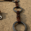 Twisted Iron - Gunmetal Antique Metal Ring Breast Collar - view 5