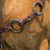 Twisted Iron - Gunmetal Antique Metal Ring Breast Collar - view 10